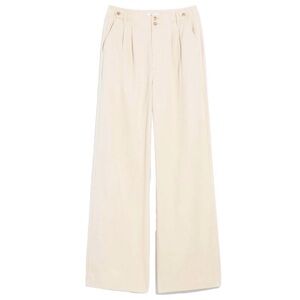Madewell The Petite Harlow Wide-Leg Pant in Harvest Moon